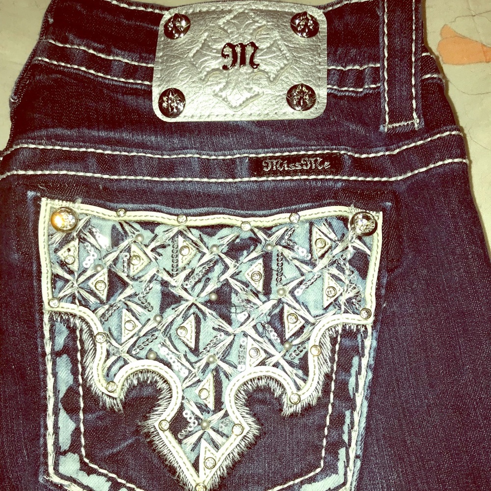 Miss Me straight leg jeans